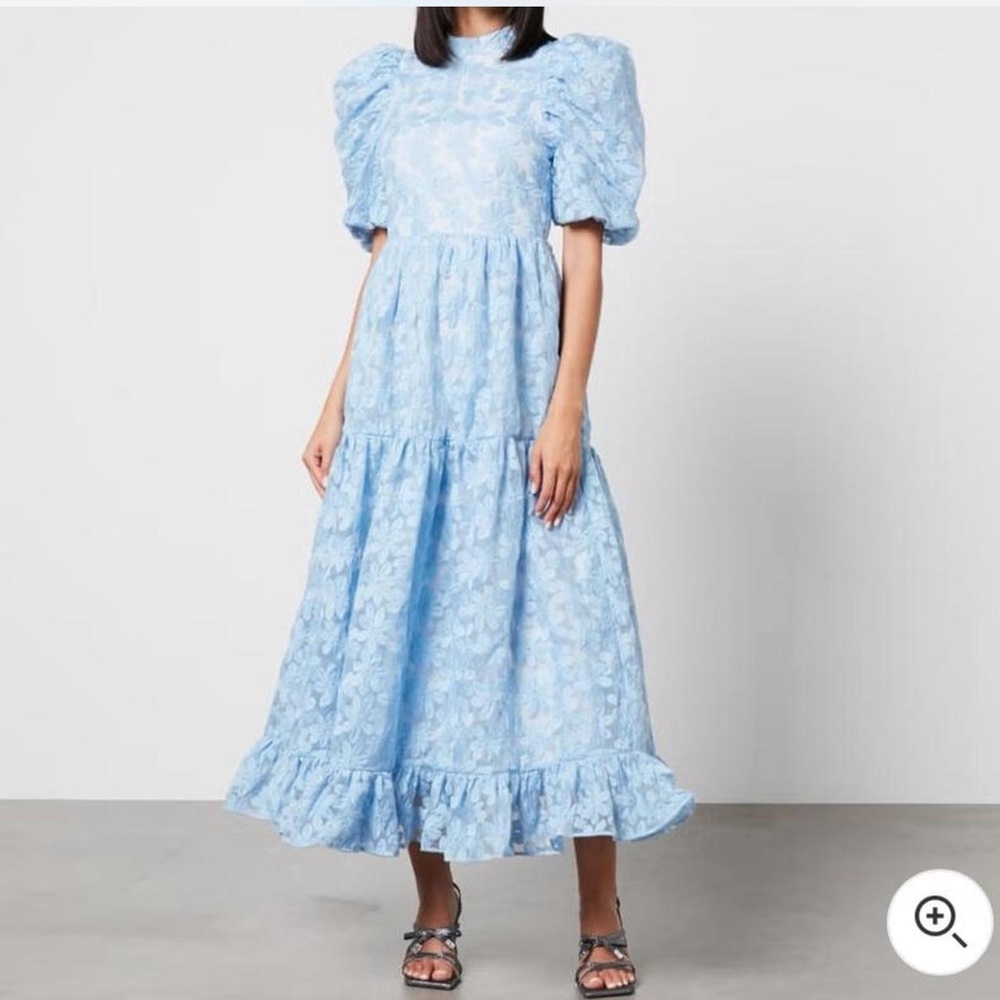 NWT Rare Sister Jane Dream Sky Lily Embroidered Dress